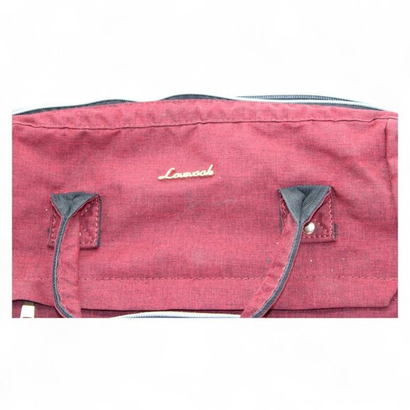 Lovevook Laptop Backpack For Women 18" Red Water-Resistant Travel Bag W/USB Port - Picture 10 of 10